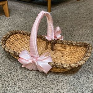 Vintage Decorated Basket